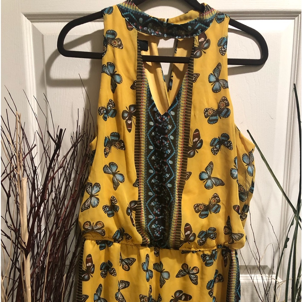 Yellow romper